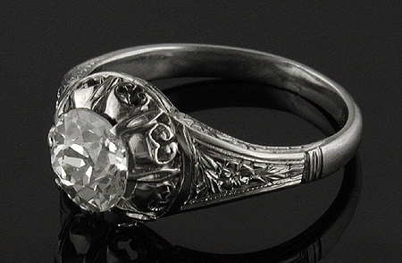 diamond estate rings. Antique and Estate Jewelry