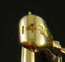 Close-up of maker;s mark. (J9346)