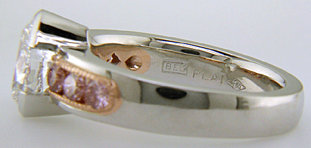 Close up of Bijoux Extraordinaire hallmark.