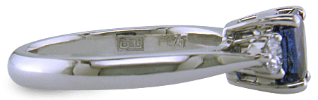 Close-up of Bijoux Extraordinaire (BEL) hallmark. (J8540)