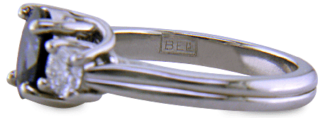 Close-up of Bijoux Extraordinaire hallmark 'BEL'. (J6401)