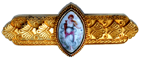 Victorian Classic Revival Bar Pin