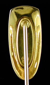 Alling amethyst and enamel stickpin. (SP9229)