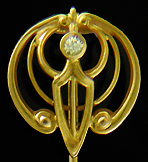 Art Nouveau insect stickpin. (SP9237)