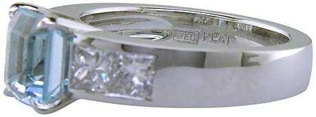 Close-up of Bijoux Extraordinaire's registered hallmark (BEL).