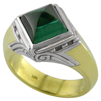 Architectural Tourmaline ring. (J3283)