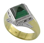 Architectural Tourmaline Ring