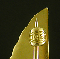 Close-up on Hans Brassler maker's mark. (BR9564)