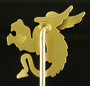 Carrington dragon stickpin. (J9505)