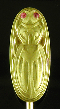 Carter, Gough scarab stickpin. (SP9492)