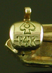 Close-up of Carter, Howe maker's mark. (J9510)