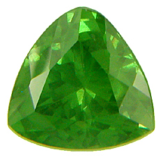 Trillium Demantoid Garnet weighing 1.38 carats. (CS8677)