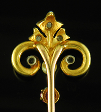 French Belle Epoque stickpin. (J9184)
