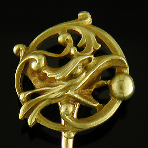 French chimera stickpin. (J9247)