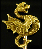 Link & Angell regal dragon stickpin (J9235)