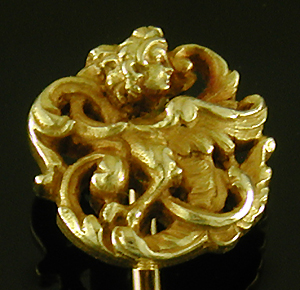 Louis Wiese chimera stickpin. (SP9560)