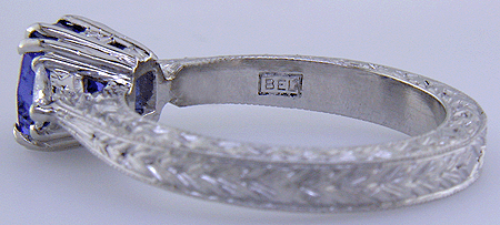 Inside view of Bijoux Extraordinaire hallmark.