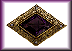 Victorian amethyst and diamond brooch in 15kt gold.