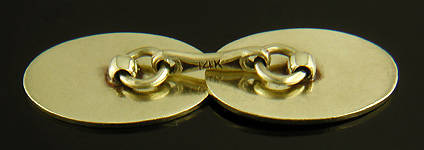 Antique Gold Cufflinks - Bijoux Extraordinaire