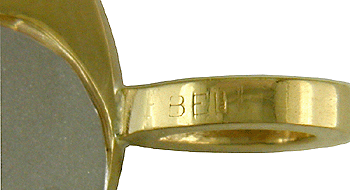 Custom Platinum and 22kt yellow gold pendant with tsavorite and tourmaline