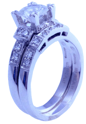 Side view of rings.