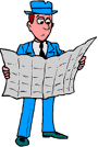 Man reading map.